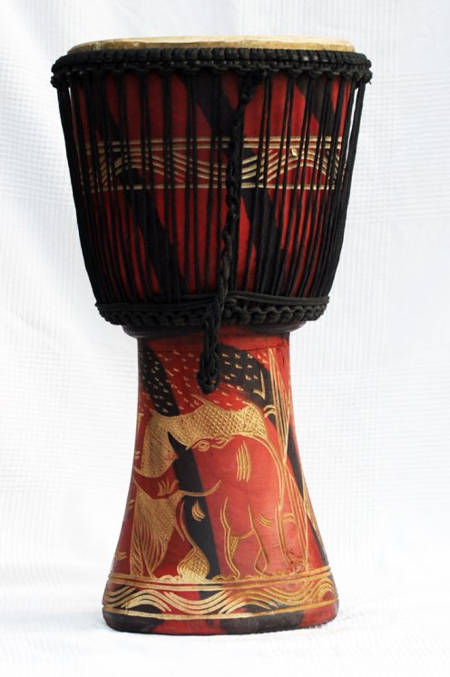 Djembe a prezzo basso in vendita - Grande djembe del Ghana