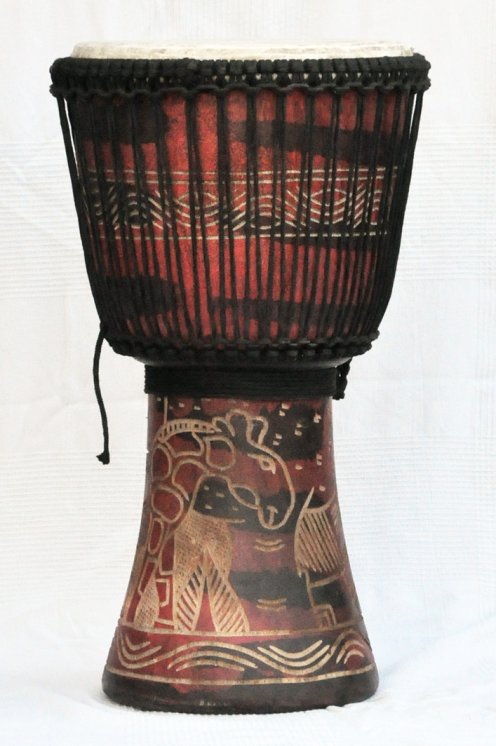 Djembe a prezzo basso in vendita - Grande djembe del Ghana