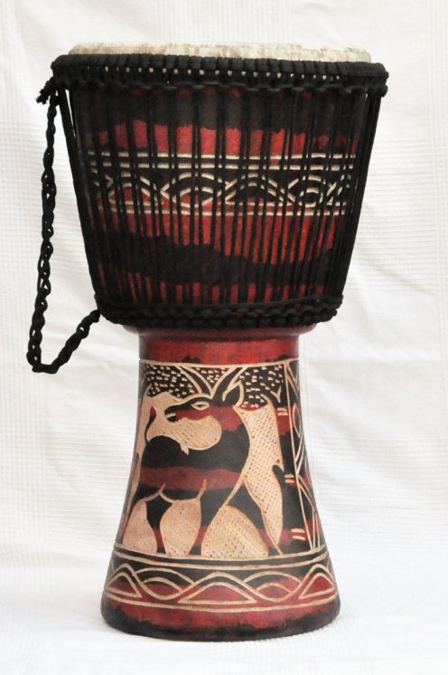 Djembe a prezzo basso in vendita - Grande djembe del Ghana