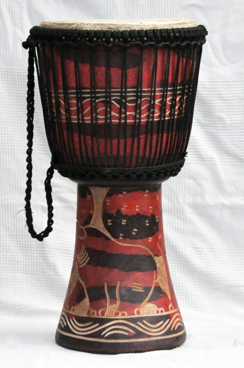 Djembe a prezzo basso in vendita - Grande djembe del Ghana