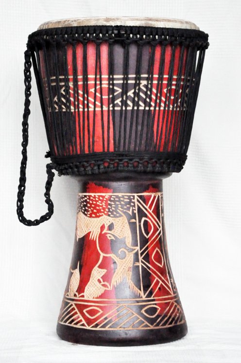 Djembe a prezzo basso in vendita - Grande djembe del Ghana