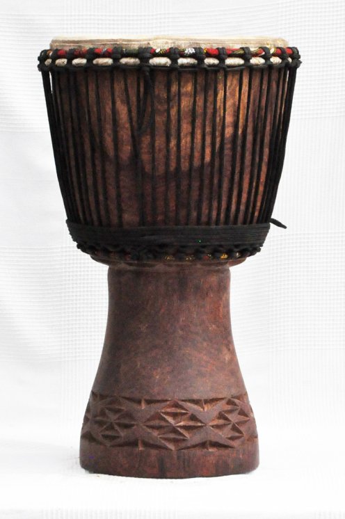 Djembe in vendita - Grande tamburo djembe del Mali in roseewood