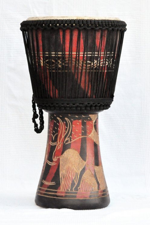 Djembe a prezzo basso in vendita - Grande djembe del Ghana