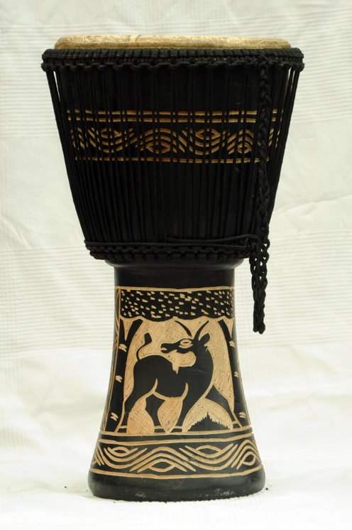 Djembe a prezzo basso in vendita - Grande djembe del Ghana