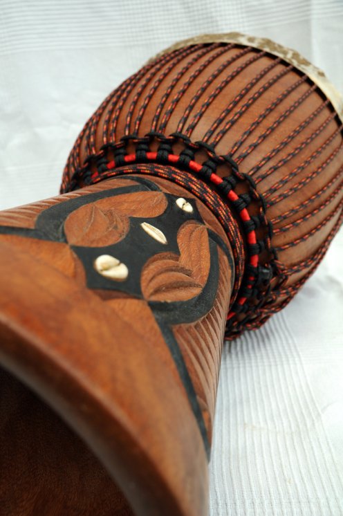 Djembe professionale in vendita - Grande tambor djembe della Guinea in linke