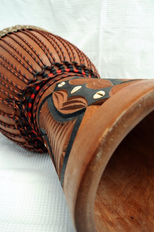 Djembe professionale in vendita - Grande tambor djembe della Guinea in linke
