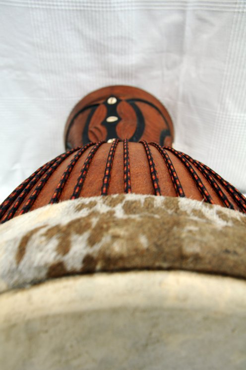 Djembe professionale in vendita - Grande tambor djembe della Guinea in linke