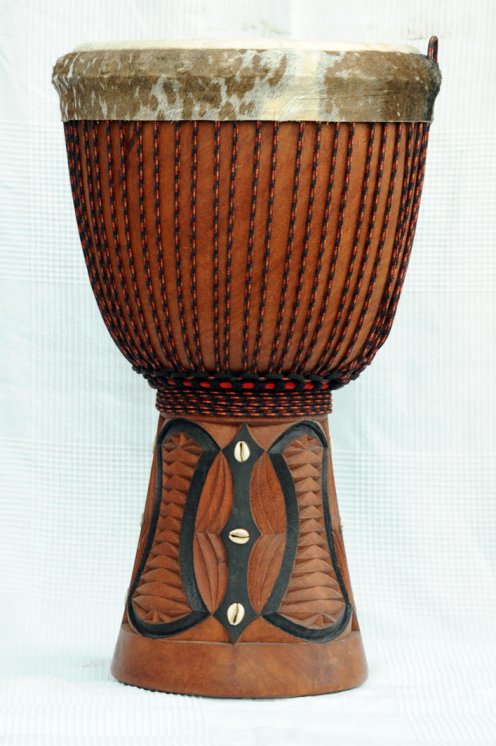 Djembe professionale in vendita - Grande tambor djembe della Guinea in linke