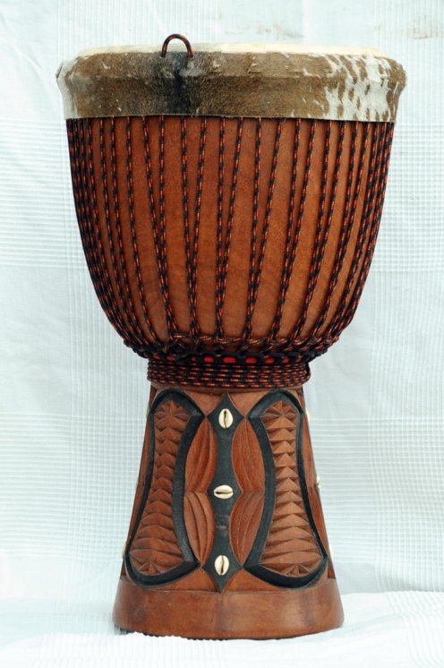 Djembe professionale in vendita - Grande tambor djembe della Guinea in linke