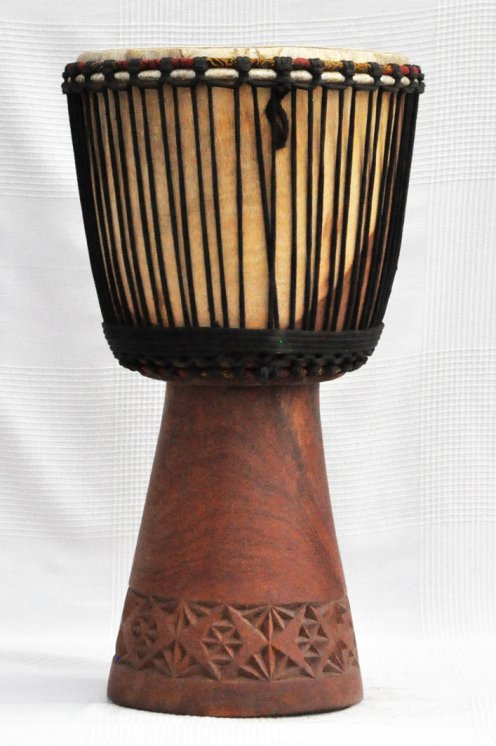 Djembe in vendita - Grande tamburo djembe del Mali in linke