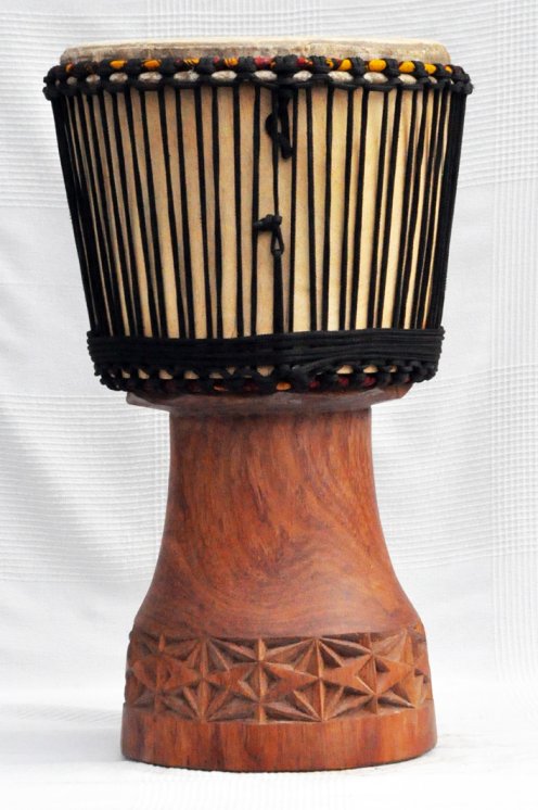 Djembe in vendita - Grande tamburo djembe del Mali in linke