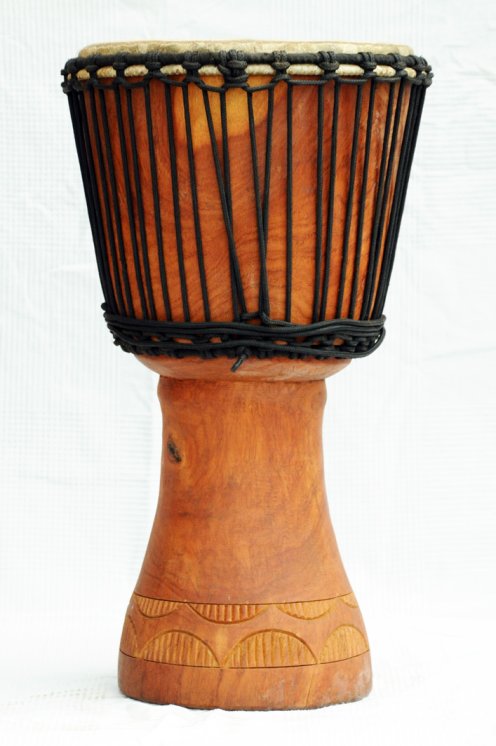 Djembe in vendita - Grande tamburo djembe del Mali in linke