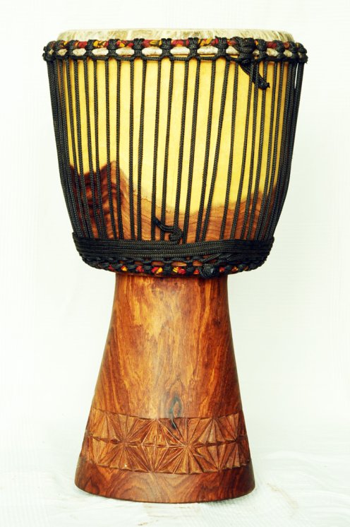 Djembe in vendita - Grande tamburo djembe del Mali in roseewood