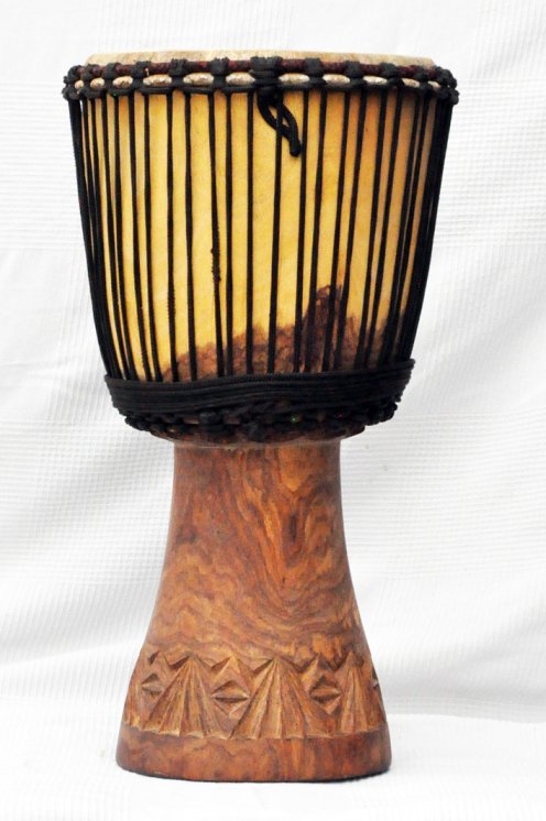 Djembe in vendita - Grande tamburo djembe del Mali in roseewood