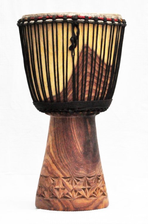 Djembe in vendita - Grande tamburo djembe del Mali in roseewood