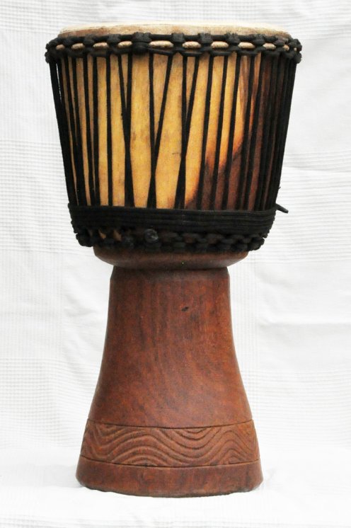 Djembe in vendita - Grande tamburo djembe del Mali in linke