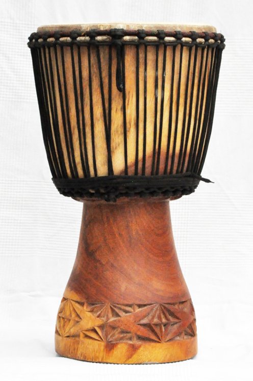 Djembe in vendita - Grande tamburo djembe del Mali in linke