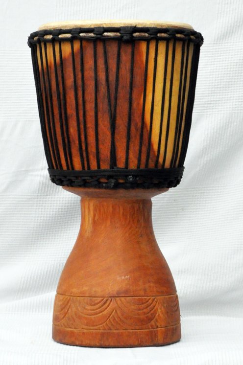 Djembe in vendita - Grande tamburo djembe del Mali in linke
