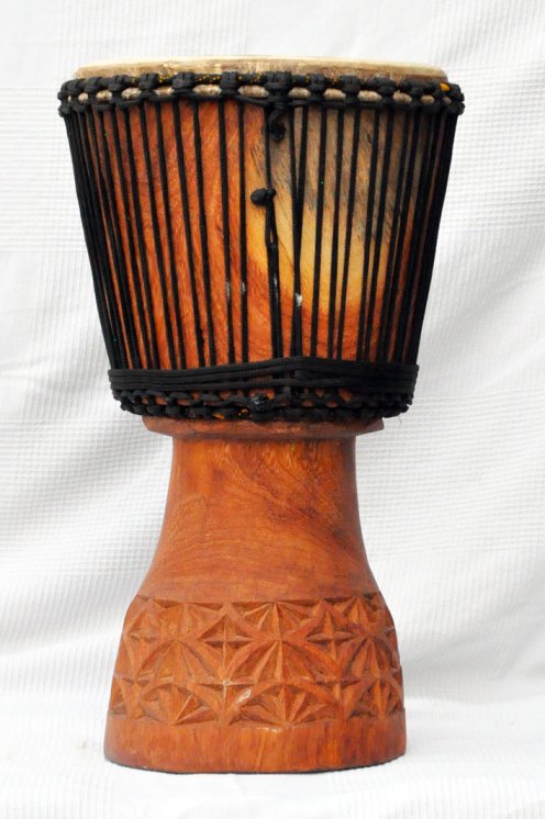 Djembe in vendita - Grande tamburo djembe del Mali in linke