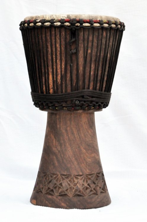 Djembe in vendita - Grande tamburo djembe del Mali in roseewood