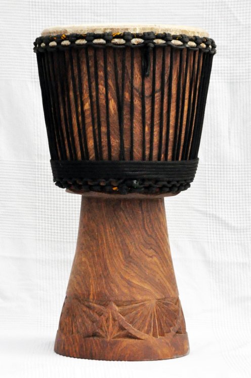 Djembe in vendita - Grande tamburo djembe del Mali in roseewood
