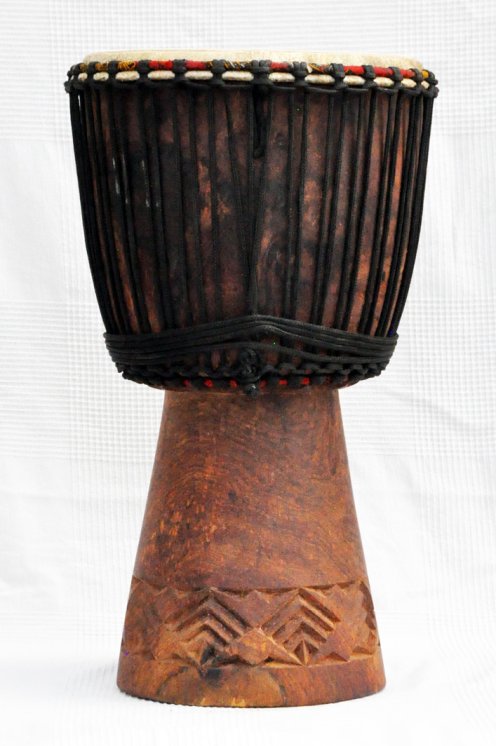 Djembe in vendita - Grande tamburo djembe del Mali in roseewood