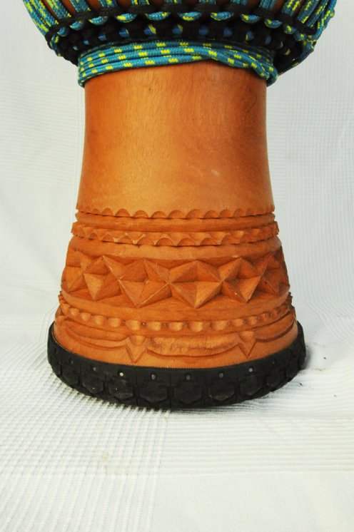 Djembe Premium del Mali - Grande djembe di alta qualità in lenke