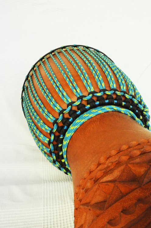 Djembe Premium del Mali - Grande djembe di alta qualità in lenke
