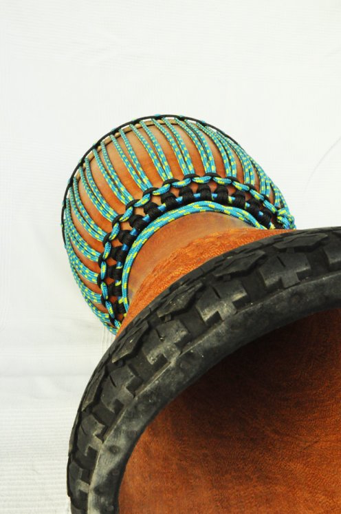 Djembe Premium del Mali - Grande djembe di alta qualità in lenke