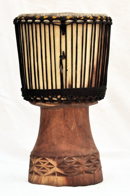 Djembe in vendita - Grande tamburo djembe del Mali in linke