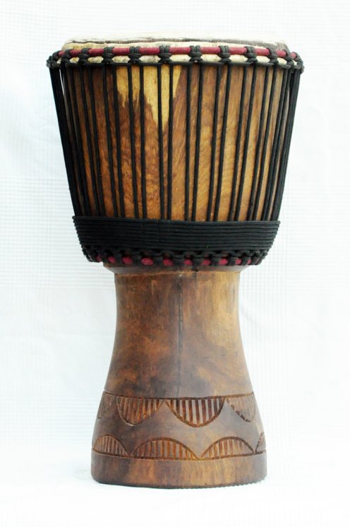Djembe in vendita - Grande tamburo djembe del Mali in roseewood