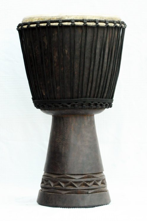 Djembe in vendita - Grande tamburo djembe del Mali in roseewood