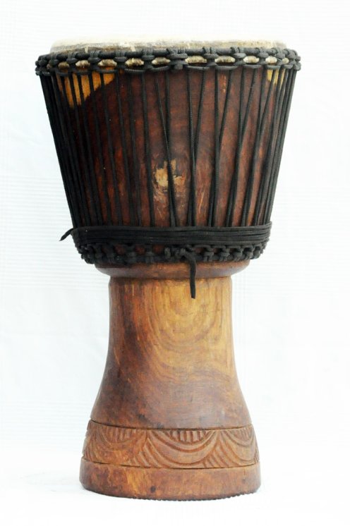 Djembe in vendita - Grande tamburo djembe del Mali in roseewood