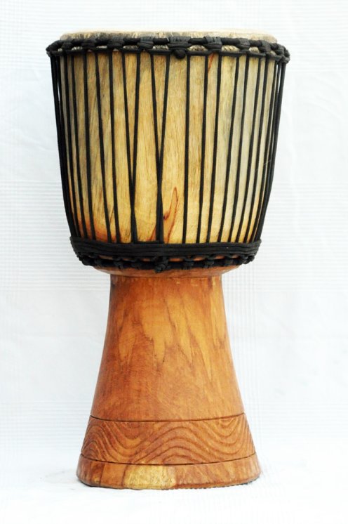 Djembe in vendita - Grande tamburo djembe del Mali in linke