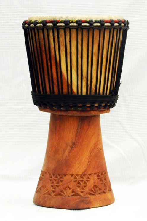 Djembe in vendita - Grande tamburo djembe del Mali in linke