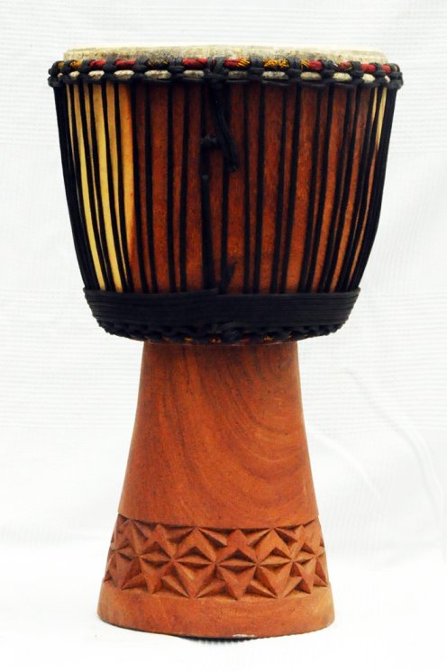 Djembe in vendita - Grande tamburo djembe del Mali in linke