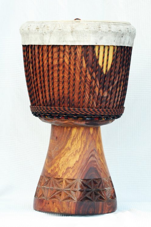 Djembe professionale in vendita - Grande tamburo djembe del Mali in rosewood