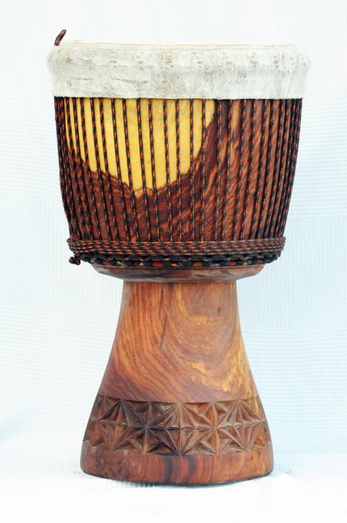 Djembe professionale in vendita - Grande tamburo djembe del Mali in rosewood