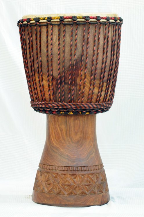Djembe professionale in vendita - Grande tamburo djembe del Mali in rosewood