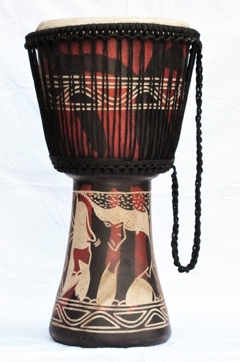 Djembe a prezzo basso in vendita - Grande djembe del Ghana