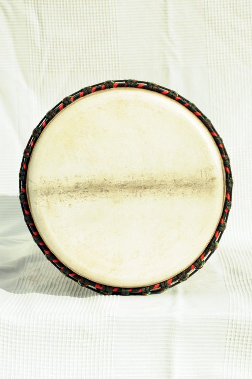 Djembe Premium del Mali - Grande djembe di alta qualità in lenke