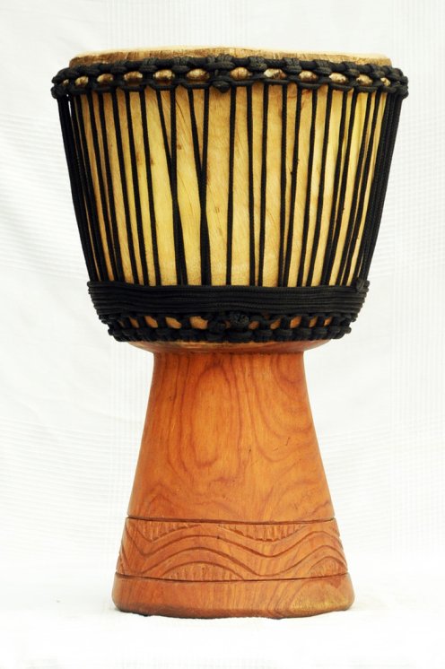 Djembe in vendita - Grande tamburo djembe del Mali in linke