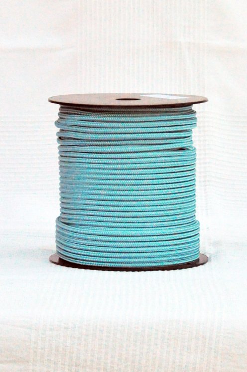 Corda prestirata djembè Ø5 mm blu pastello - Corda per djembe tamburo