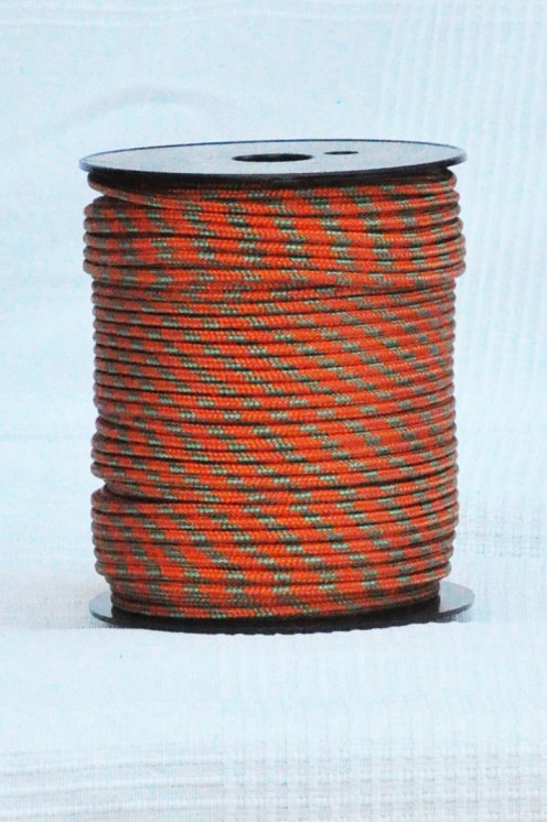 Corda alpina prestirata djembè Ø4 mm rame / verde - Corda para djembe tamburo