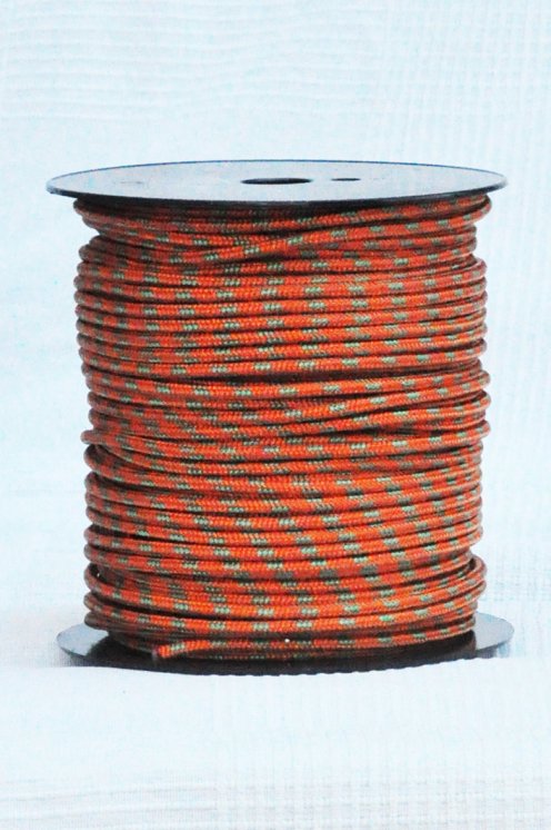 Corda alpina prestirata djembè Ø5 mm rame / verde - Corda per djembe tamburo