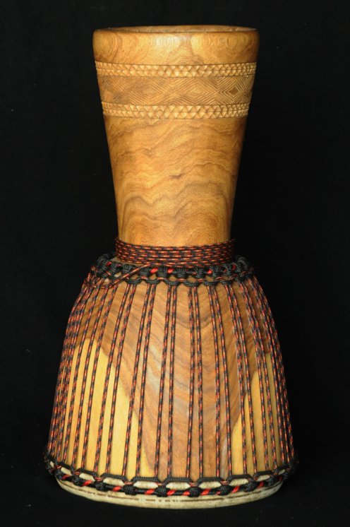 Fusto di djembe Mali Top in gueni in vendita (grande): comprare calice di djembè (djambè) malese in hare per montare (grande)