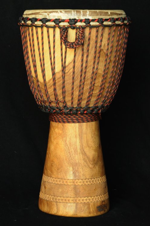 Fusto di djembe Mali Top in gueni in vendita (grande): comprare calice di djembè (djambè) malese in hare per montare (grande)