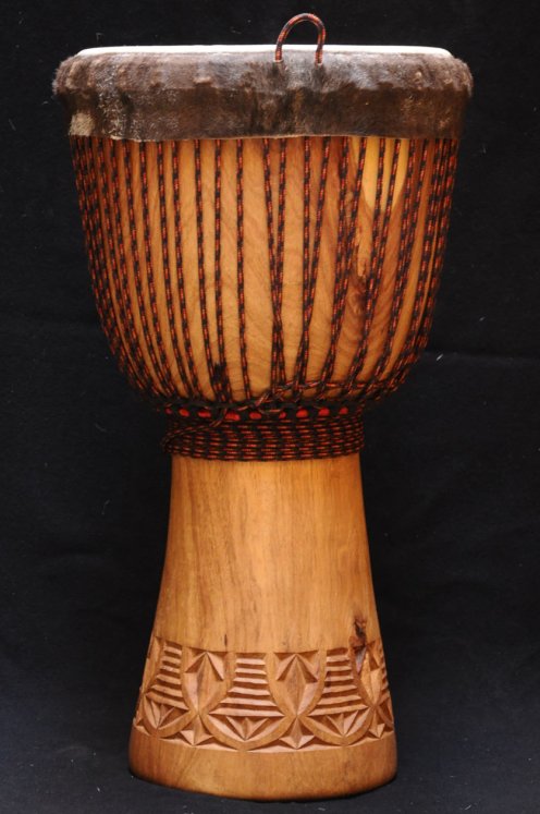 Djembe Guinea in gueni in vendita (grande): comprare un djembè (djambè) guineano in hare (grande)