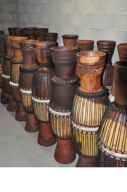 Djembe vendita all'ingrosso - Grande tamburo djembe del Mali