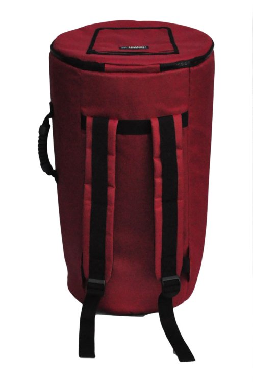 Borsa per djembe Percussion Africaine alta qualità L rossa